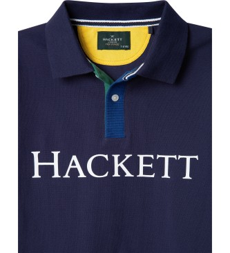 Hackett London Heritage mornariška polo majica klasičnega kroja