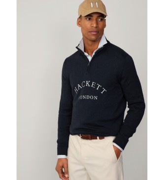 Hackett London Jersey Heritage marino