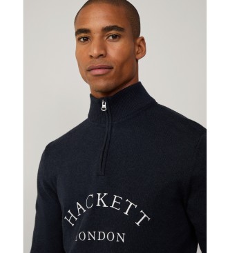 Hackett London Jersey Heritage marino