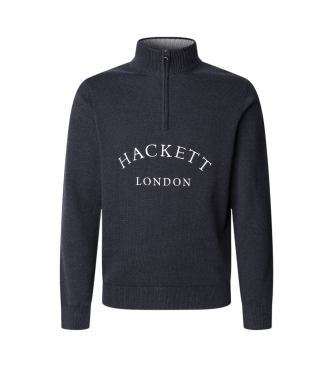 Hackett London Jersey Heritage marino