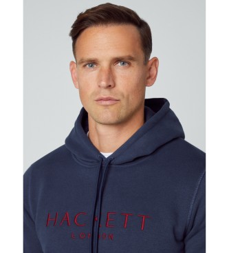 Hackett London Granatowa bluza Heritage