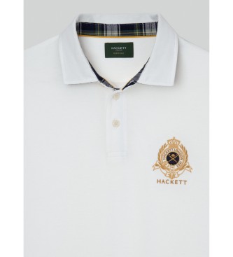 Hackett London Polo Heritage Logo branco