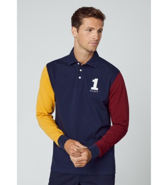 Hackett London Polo Heritage Multi Rugby navy