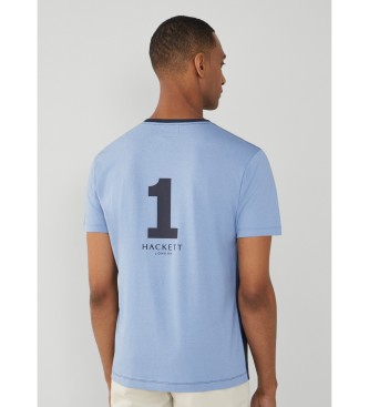 Hackett London T-shirt Multi Heritage blu scuro