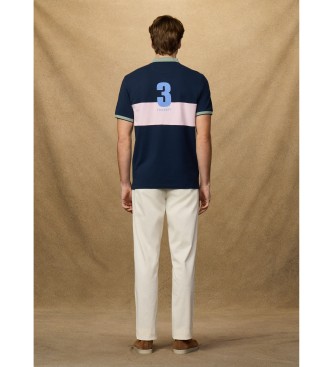 Hackett London Heritage H Quad gr�nes Poloshirt