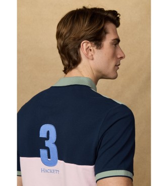 Hackett London Heritage H Quad gr�nes Poloshirt