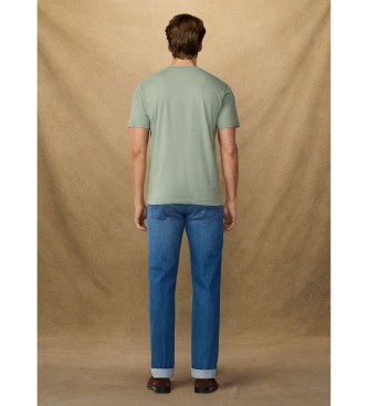 Hackett London T-shirt verde Heritage NBR