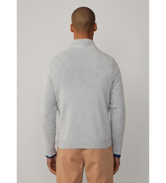 Hackett London Jersey Heritage gris