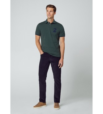 Hackett London Heritage Polo shirt number green