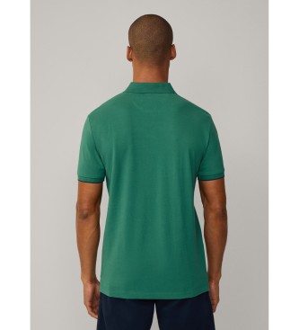 Hackett London Heritage polo in klassieke pasvorm groen