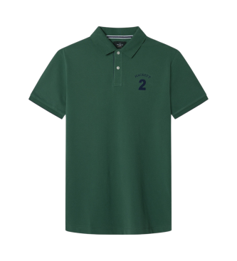 Hackett London Heritage polotrja med klassisk passform grn