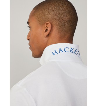 Hackett London Heritage polotrja med klassisk passform vit