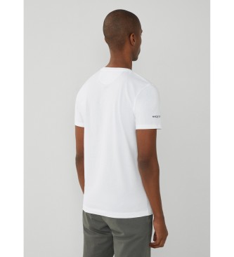 Hackett London T-shirt Heritage Number branca