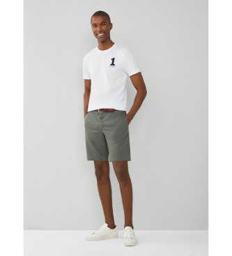 Hackett London Heritage Number T-shirt wit