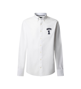 Hackett London Camicia Heritage Oxford bianca