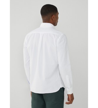 Hackett London Heritage Oxford-skjorte hvid