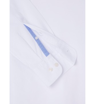 Hackett London Heritage Oxford-skjorte hvid