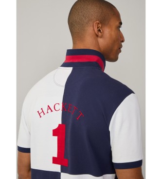 Hackett London Heritage navy classic fit polo shirt