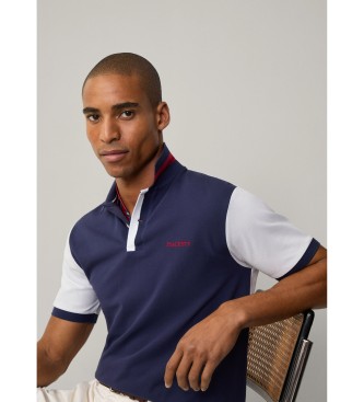 Hackett London Heritage navy classic fit polo shirt