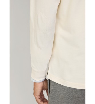 Hackett London Heritage Rugby wit poloshirt