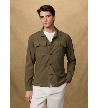 Hackett London Surchemise vert patrimoine