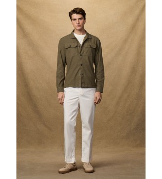 Hackett London Surchemise vert patrimoine
