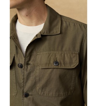 Hackett London Surchemise vert patrimoine