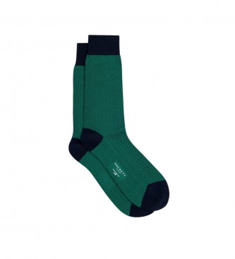Hackett London Visgraat sokken groen