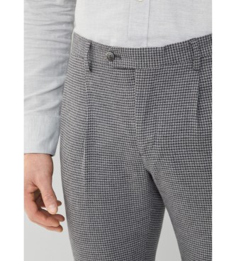 Hackett London Micro broek grijs