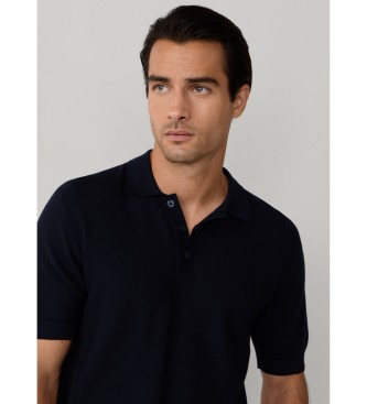 Hackett London Polo Honeycomb navy