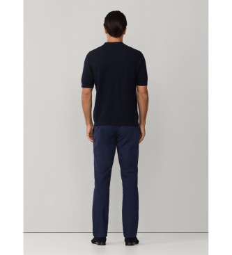 Hackett London Polo Honeycomb navy