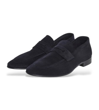 Hackett London Howards moccasins blue