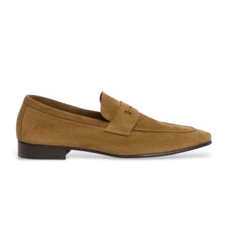 Hackett London Mocassini Howard Soft in pelle marrone