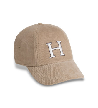 Hackett London Heritage H Cord beige Mtze