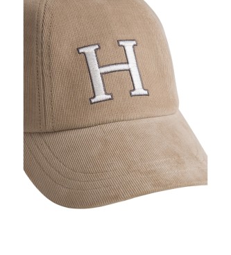 Hackett London Heritage H Cord beige Mtze