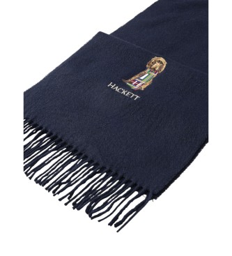 Hackett London Sciarpa Harry Navy
