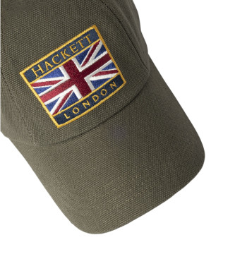 Hackett London Rally cap green