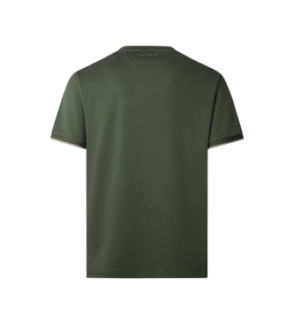 Hackett London Hs Badge T-shirt zielony