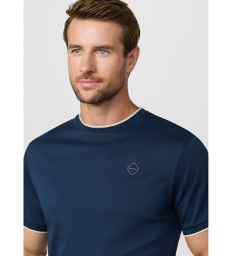 Hackett London T-shirt with navy classic fit logo
