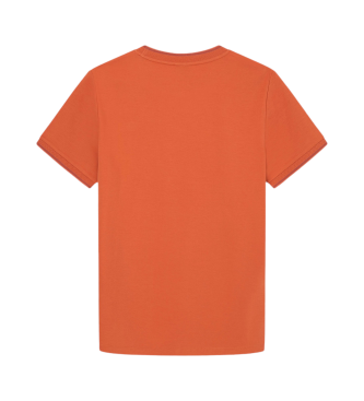 Hackett London Sport-T-Shirt orange