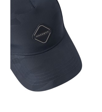 Hackett London Cap Camo navy