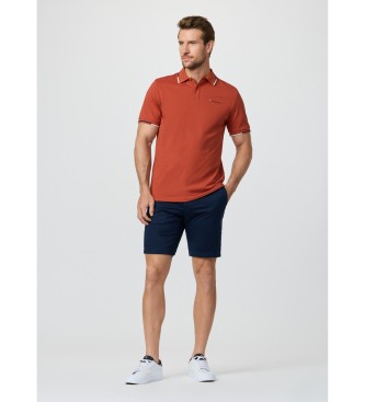 Hackett London Coast orange polo shirt