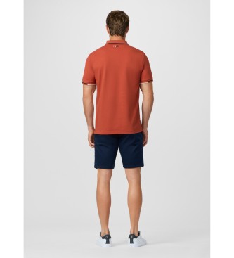 Hackett London Coast orange polo shirt