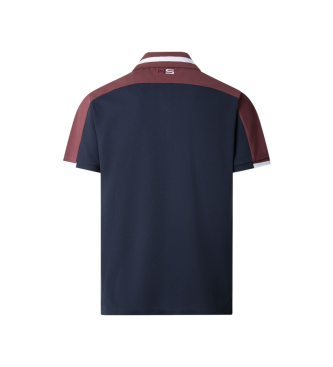 Hackett London Polo Col Block navy