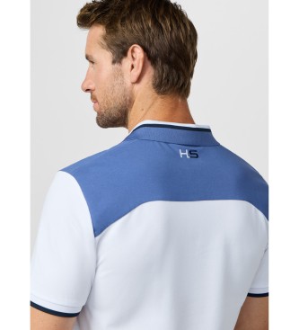 Hackett London HS Colour Block polotr�ja vit