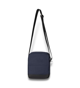 Hackett London Mala a tiracolo azul-marinho com diamantes