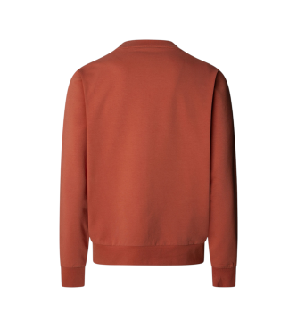 Hackett London Felpa HS Essential Crew arancione