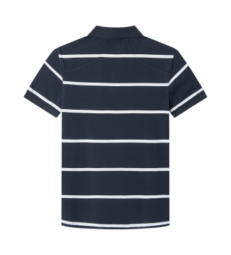 Hackett London Polo Sport navy de coupe classique