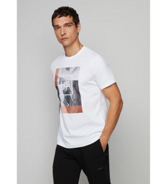 Hackett London T-shirt grafica HS bianca