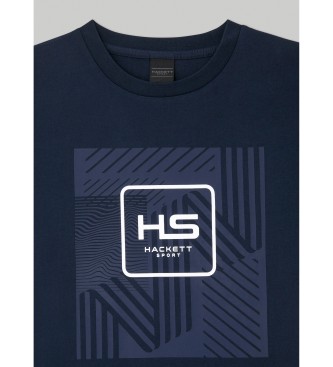 Hackett London Camiseta Graphic marino